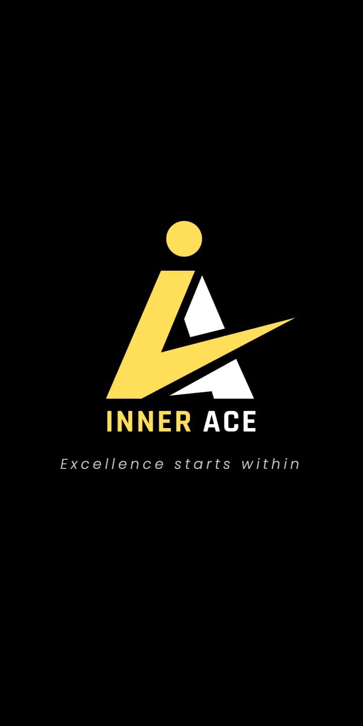 Inner Ace app launch screen: the Inner Ace logo and Excellence starts within